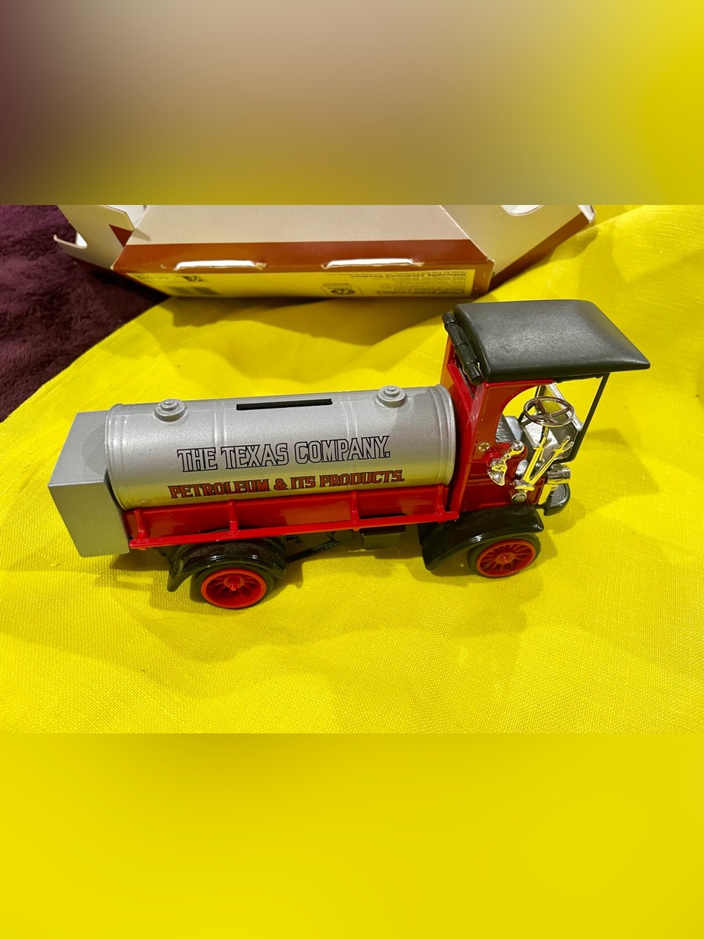 Red & Silver Toy Tanker Truck - Kids Toys